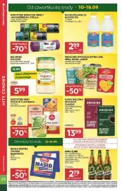 Stokrotka gazetka tydzień 37 Strona 8: Warzywa w puszce Extra Line, Well Done, Jamar, Mleko Polskie 2% Mlekovita €2,99
