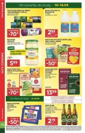 Stokrotka gazetka tydzień 37 Strona 8: Warzywa w puszce Extra Line, Well Done, Jamar, Mleko Polskie 2% Mlekovita €2,99