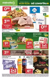 Stokrotka Market gazetka tydzień 37 Strona 1: Mięso Mielone O!mięso, Napój Pepsi, Mirinda, 7 Up €4,97