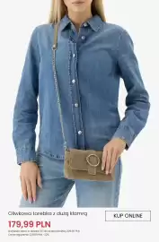 Ryłko gazetka Strona 7: Oliwkowa torebka z dużą klamrą Ryłko €179,99