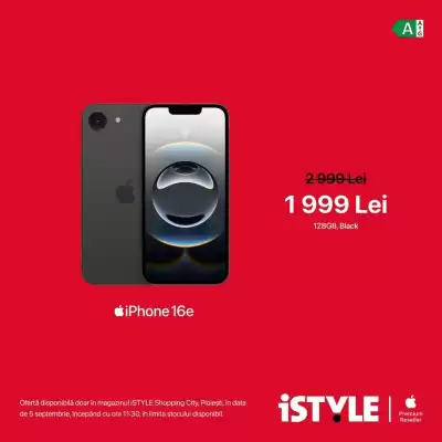 iSTYLE (valid până la 15-09)
