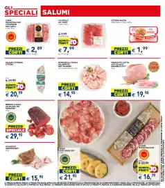 Volantino Esselunga Pagina 2: Mortadella Favola Salumificio Mec Palmieri €14,90