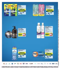 Volantino Esselunga Pagina 22: Rasoio Sensor3+ Gillette €4,49, Rasoio usa e getta Gillette Venus €4,49