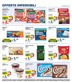 Volantino Esselunga Pagina 3: Bastoncini Findus €5,99, Salmone selvaggio Mobilpesca €7,13