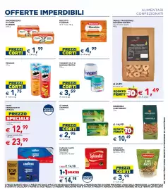 Volantino Esselunga Pagina 8: Taralli tradizionali Giovanni Matera €1,49, Mandorle Campobasso €10,49