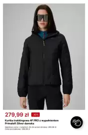 4F gazetka tydzień 37 Strona 11: Kurtka trekkingowa 4F PRO z wypełnieniem Primaloft Silver damska €279,99