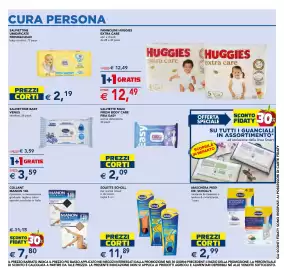 Volantino Esselunga | Cura e Bellezza Pagina 16: Salviettine umidificate Fresh&Clean baby comfort €2,19