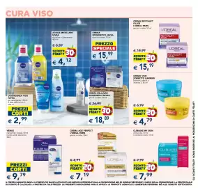 Volantino Esselunga | Cura e Bellezza Pagina 2: Crema viso sorbetto Garnier €4,79, Crema Age Perfect L'Oréal Paris €7,19