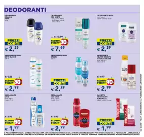 Volantino Esselunga | Cura e Bellezza Pagina 6: Deodorante Neutro Roberts essenze italiane €2,99, Deodorante Old Spice €2,79
