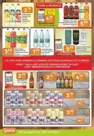 Gama gazetka Strona 10: Napój niegaz. Hellena €3,59, Woda Rodowita €1,99