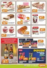 Gama gazetka Strona 3: Pasztet INDYKPOL €16,99, Szyinka konserwowa Krakus €38,99