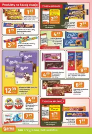 Gama gazetka Strona 4: Czekolada Goplana €4,69, Czekolada Mleczna Wedel €9,99
