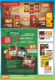 Gama gazetka Strona 6: Konfitura Herbapol €6,99, Płatki Nestle wybrany asortyment €9,99