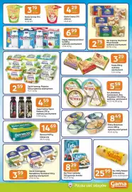 Gama gazetka Strona 7: Serek homogenizowany Piątnica €2,59, Ser topiony Hochland €2,75