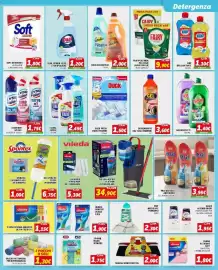 Volantino Orizzonte Pagina 5: Sacchi pattumiera per differenziata €1,30, Mop nid d'ape pannopiu €2,30