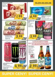 Słoneczko gazetka Strona 7: Napój energetyzujący Monster €4,99, Krakersy Rullo €3,99