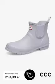CCC gazetka tydzień 37 Strona 2: Kalosze Hunter €219,99