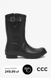 CCC gazetka tydzień 37 Strona 4: Kalosze Hunter €249,99