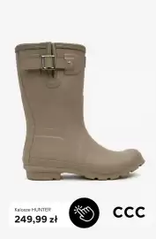CCC gazetka tydzień 37 Strona 5: Kalosze Hunter €249,99