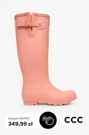 CCC gazetka tydzień 37 Strona 6: Kalosze Hunter €349,99