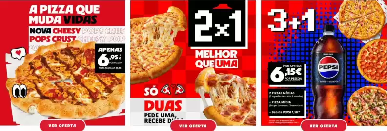 Folheto Pizza Hut Página 1