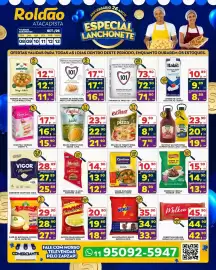 Folheto Roldão semana 37 Página 1: Mirella - farinha de trigo para pizza €12,90, Melken - cobertura harald ao leite €45,90