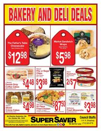 Super Saver weekly ad Page 8: Stacy's Pita or Bagel Chips €3,98, J Skinner Danish Strip Coffee Cakes €4,48