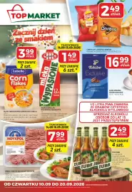 Top Market gazetka Strona 1: Mleko Wypasione Mlekovita €1,49, Kawa Mielona Tchibo Exclusive €16,99