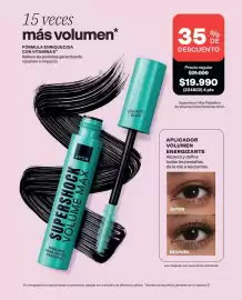 Catálogo Avon Página 42: Avon - supershock max pestañas de volumen para pestañas 10 ml €19.990,00