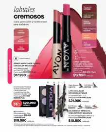 Catálogo Avon Página 43: Avon - labial de larga duración, acabado brillante y fórmula cremosa €17.990,00