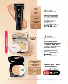 Catálogo Avon Página 45: Sandy - polvo compacto transformador fps 15 / 10 g €46.990,00