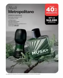 Catálogo Avon Página 58: Avon - musk metropolitano €42.890,00
