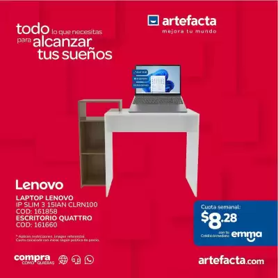 Artefacta (válido hasta 24-09)