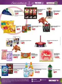 Encarte Big Box Página 2: Papel Higiênico Neve Dermacare Folha Dupla €17,98, Kit Shampoo Elseve Fragrâncias €29,98