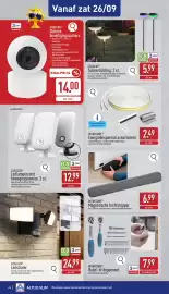 ALDI folder week 39 Pagina 24: Casalux tuinverlichting €5,99, Ambiano slimme beveiligingscamera €14,00
