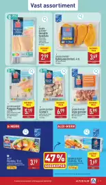 ALDI folder week 39 Pagina 9: Golden seafood pangasiusfilet €5,19, Golden seafood scampi's €6,99