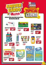 Encarte Bistek Supermercados semana 37 Página 1: Toalhas umedecidas pampers €39,90