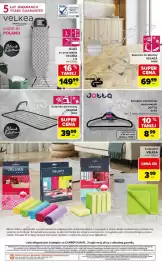 Carrefour gazetka Strona 4: Komplet wieszaków welurowych JOTTA AFRA €8,99, Suszarka do bielizny VELKEA S100 €39,99