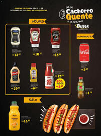 Encarte Bistek Supermercados Página 2: Passata cuore doro €6,49, Suco bistek tangerina €16,97