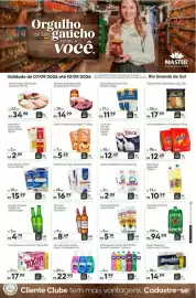 Folheto Master Supermercados Página 1: Arroz Branco/Parb Camil Tp1 €15,99, Farinha de Trigo Sananduva €16,99