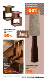 Kwantum folder Pagina 3: Salontafel ferrara €150,00, Vloerlamp zelus €116,00