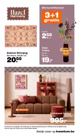 Kwantum folder Pagina 5: Badmat Winnipeg €20,50, Kunstbloemen €19,00