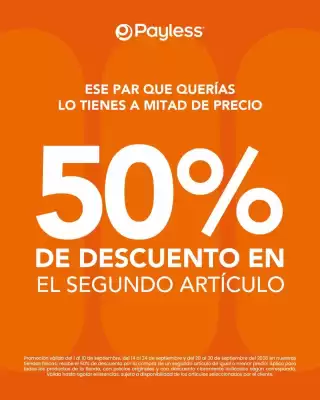 Payless (válido hasta 11-09)