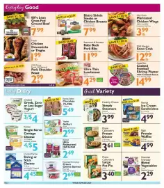 Festival Foods weekly ad week 37 Page 2: Marie Callender's Frozen Dinner €3,61, Healthy Choice Simply Steamers €3,99