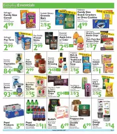 Festival Foods weekly ad week 37 Page 3: Essential Everyday Apple Juice or Cider €4,50, Prego pasta sauce €2,99