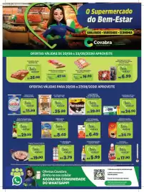Catálogo Covabra Supermercados Página 1: Patinho Bovino Resfriado Kg €47,98, Lava Roupas Pó Omo Sanitizante €24,90