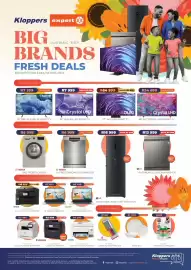 Kloppers catalogue week 37 Page 1: EPSON ECOTANK 4 IN 1, WI FI DIRECT €999,00, LG PIGEON PAIR UPRIGHT REFRIGERATOR €16.999,00