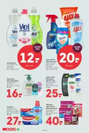 SPAR tilbudsavis uge 37 Side 27: Whiskas eller Frolic Fjerkræ Small €40,00, Sanex eller Palmolive Shower Gel €25,00