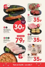 SPAR tilbudsavis uge 37 Side 3: Hakkebøffer af Dansk Oksekød €35,00, Gestus Marineret Filet a la Mørbrad af Dansk Gris €30,00