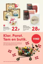 SPAR tilbudsavis uge 37 Side 7: Riberhus eller Cheasy Skiveost €22,00, Italiensk Charcuteri eller Gestus Pizzabunde €28,00